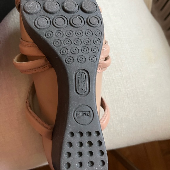 Amazing blush Camper platform sandals, great condition, size 38/8. - Picture 4 of 16